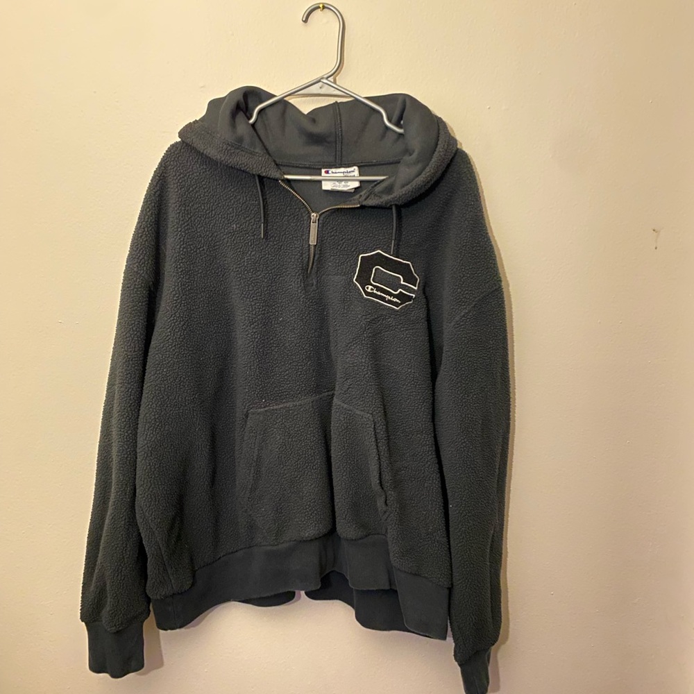 Champion Quarter-zip Varsity Hoodie